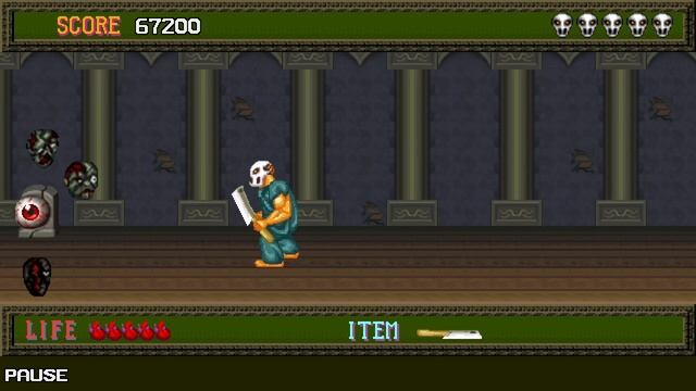 Splatterhouse (Java ME Game) смотреть онлайн