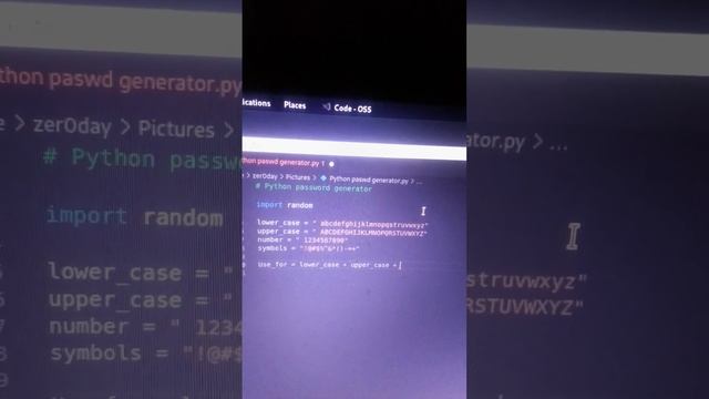 Create a python Password Generator смотреть онлайн