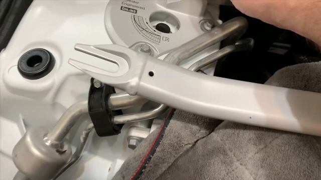 Polestar Strut Brace Installed On A 2020 Volvo CC