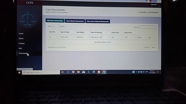 Client Case Profiling System | PHP смотреть онлайн