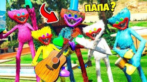 ХАГГИ ВАГГИ ВСТРЕТИЛ ПАПУ в ГТА 5 МОДЫ! Poppy Playtime ОБЗОР МОДА в GTA 5 ВИДЕО