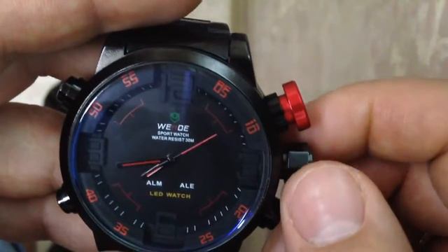 Shark | Weide sport watch - настройка времени смотреть онлайн