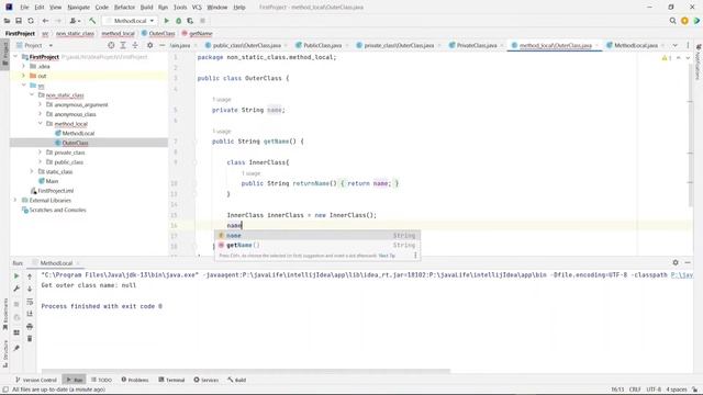 Внутрішні класи | Java смотреть онлайн