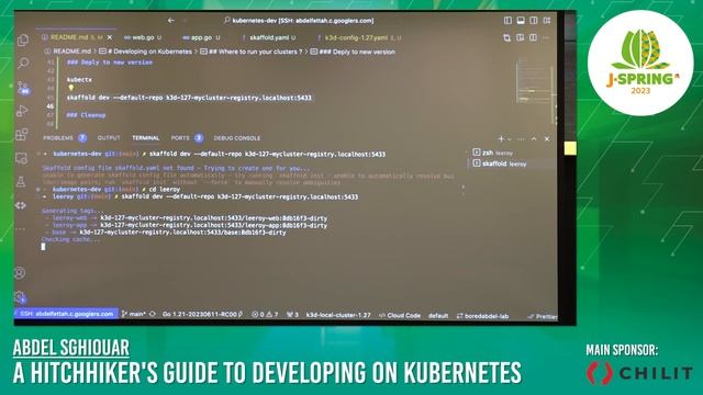 J-Spring 2023: A Hitchhiker's Guide to developing on Kubernetes - Abdel Sghiouar смотреть онлайн