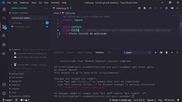 Masterclass de Git e Git Flow - Alexandre Pedroza - Desenvolvedor da Poli смотреть онлайн