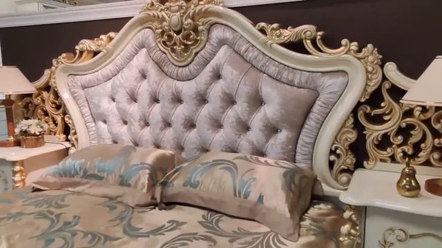 Спальня Джоконда крем грянец от фабрики Диа Мебель смотреть онлайн