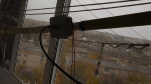 КВ балконная антенна первые тесты