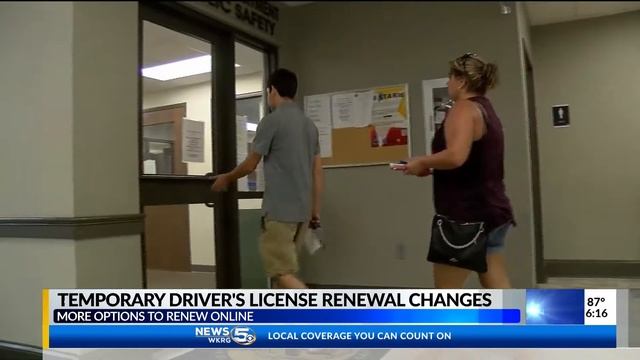 Alabama temporary driver's license renewal changes смотреть онлайн
