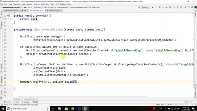 #2 Android WorkManager Tutorial - Using OneTimeWorkRequest смотреть онлайн