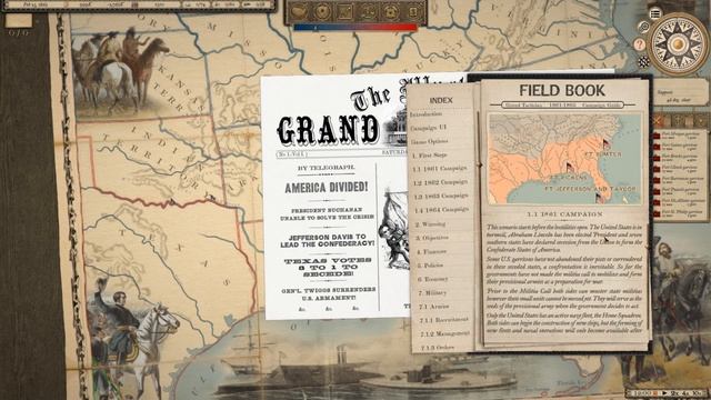 Grand Tactician: The Civil War (1861-1865) Episode 1 (or preview) смотреть онлайн