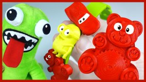 Медведь ВАЛЕРА, Ам Ням, Тачки: Джибитсы на 3D принтере. Смарт-часы для Грина Зеленого.