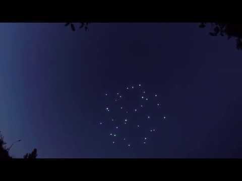 Шоу дронов Геоскан Пионер. Белгород смотреть онлайн