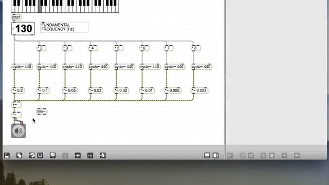 CMPO 211 ScreenCast 2 — Building an additive synthesizer in Max/MSP смотреть онлайн