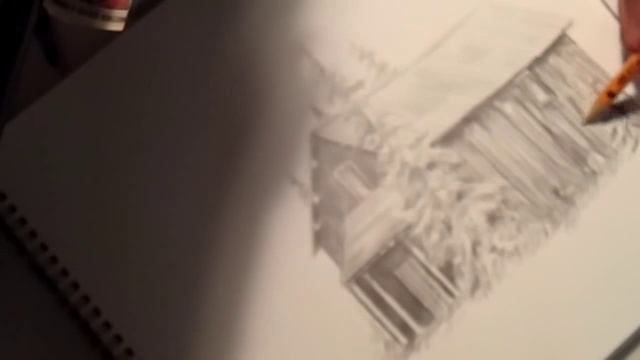 How to draw a Cabin and Trees part 3 of 3 смотреть онлайн