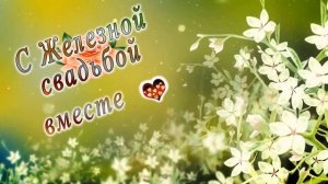 С Железной свадьбой вместе 65 лет