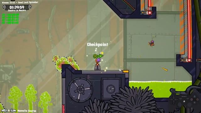 Splasher lvl 22 - Good Luck Splasher - 3'44.89 смотреть онлайн