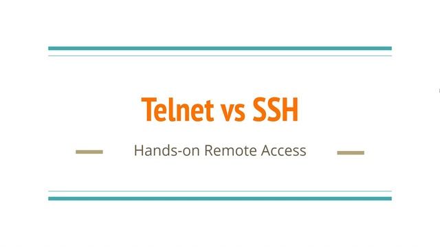 Module 7 Purpose of Telnet/SSH | CCNA level 5: Network Infrastructure & Configuration | Networking смотреть онлайн