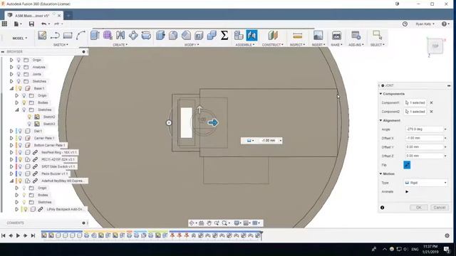 Pomodoro Timer Video 2 From Sketch To Finished CAD Model смотреть онлайн