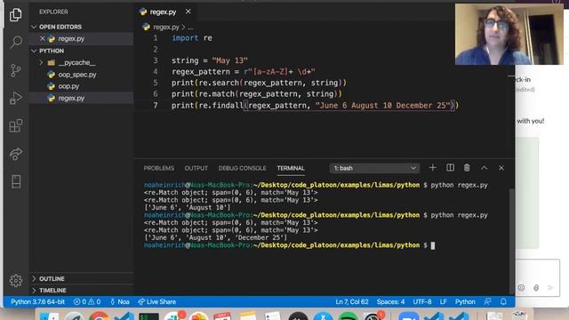 W2D3: RegEx and Destructive Methods (3 of 3) смотреть онлайн