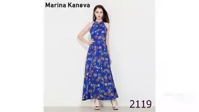 Покупаем одежду со скидками на AliExpress - Длинное летнее платье без рукавов смотреть онлайн