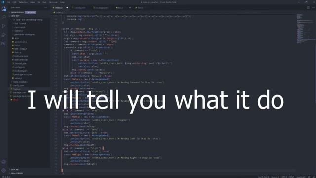 How To Make Minecraft Bot Using Mineflayer + Nodejs + Djs + chalk - Pt 5 Movement command смотреть онлайн