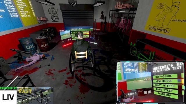 Differently Fast Competitive Wheel Chair Racing - Mixed reality Powered by @LIV смотреть онлайн