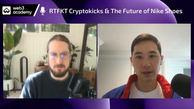 RTFKT Cryptokicks & The Future of Nike Shoes with TPan смотреть онлайн