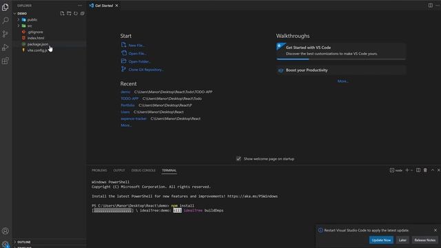 Create React App using Vite смотреть онлайн