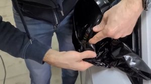Как обтянуть зеркало автомобиля в пленку. Подробное видео