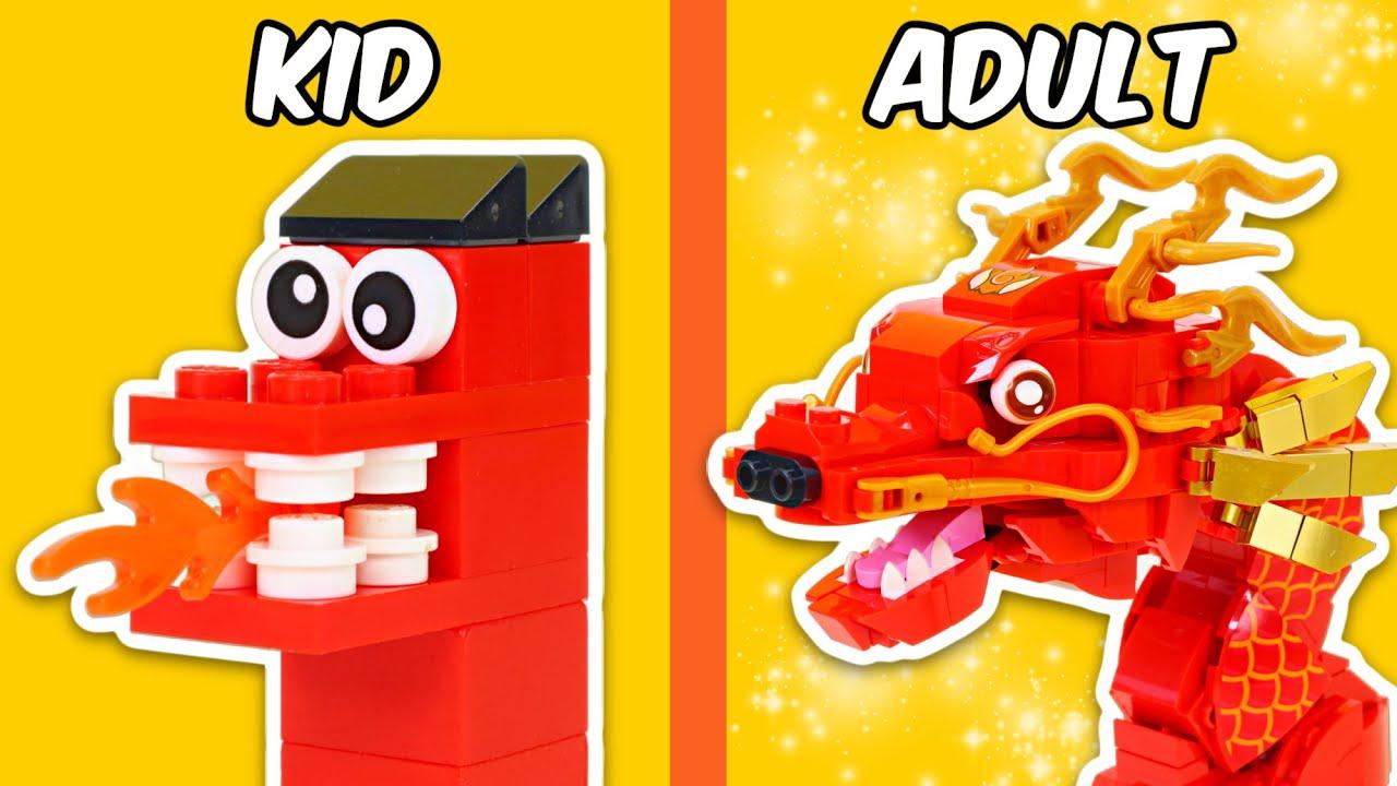 LEGO-строитель МАЛЫШ против ВЗРОСЛЫХ... перевод - TD BRICKS