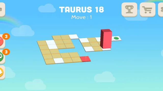 Bloxorz Roll The Block Android iOS Gameplay [best puzzle Game] смотреть онлайн