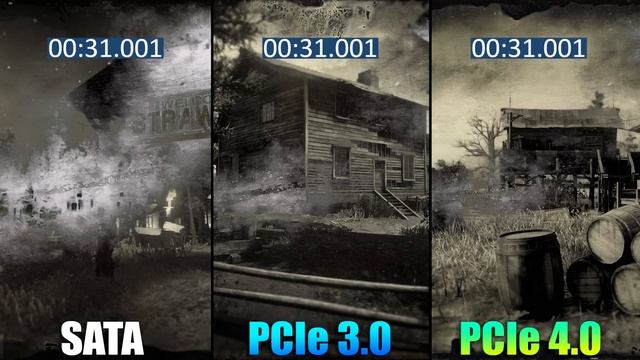 SSD NVMe PCIe 4.0 vs SSD NVMe PCIe 3.0 vs SSD SATA III Loading Windows and Games смотреть онлайн