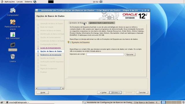 Criando um Banco de Dados Oracle com o DBCA смотреть онлайн