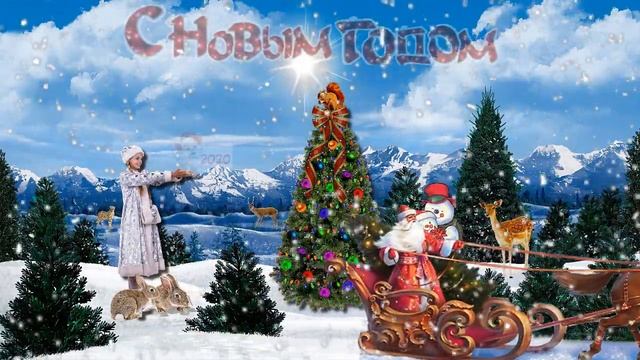 футаж Зима смотреть онлайн