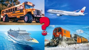 Поезда для детей. Изучаем железнодорожный транспорт. Развивающее видео для малышей