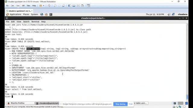 Create a Hive table using xml files смотреть онлайн