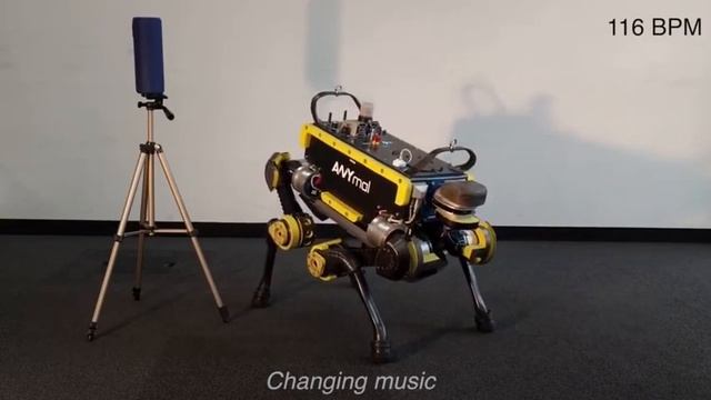 Швейцарские инженеры научили робота танцевать под музыку смотреть онлайн