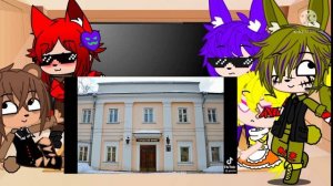 Реакция Fnaf 1 на тик ток