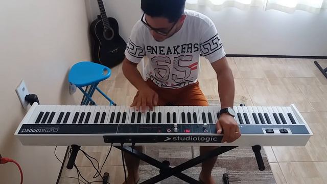Snarky Puppy (Cover) Bassplayer Synth Moog [RennanBusson] Studiologic Numa Piano смотреть онлайн