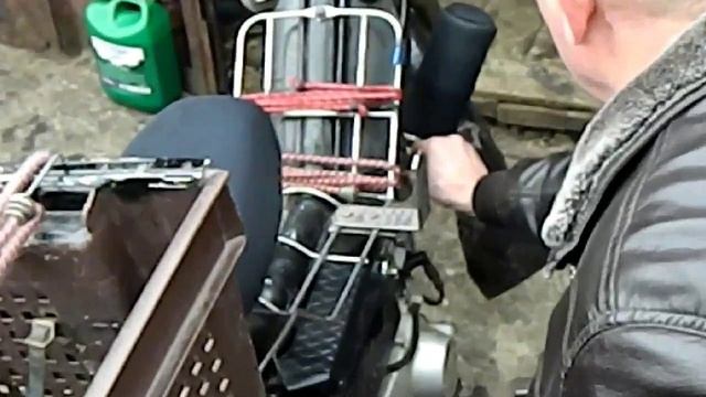 Промывка двигателя и замена масла в мопеде Delta Alpha смотреть онлайн