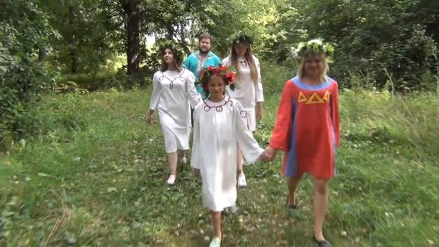 Один день из жизни культработника-Сьёмки ролика 2празднование Троицы в селе Литвиново" смотреть онлайн