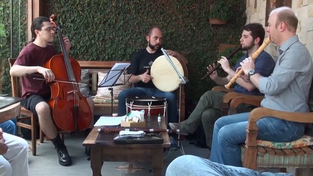 Weekly Early Music Meetings - Tourdion, Schiarazula Marazula, Basse Dance - Bisa Basílio Café смотреть онлайн