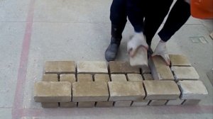 Кирпичная кладка с ограничением в 1,5 кирпича (380 мм) по однорядной системе перевязки швов