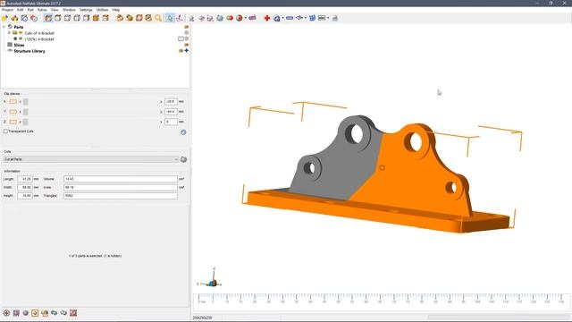 Netfabb Tutorial Part 4: Cutting Parts смотреть онлайн