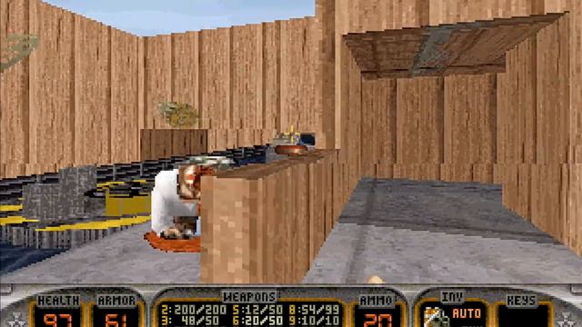 Duke Nukem 3D: Duke Caribbean: Life's A Beach - Level 3: Mr. Splashy's (100%) [DOSBox]