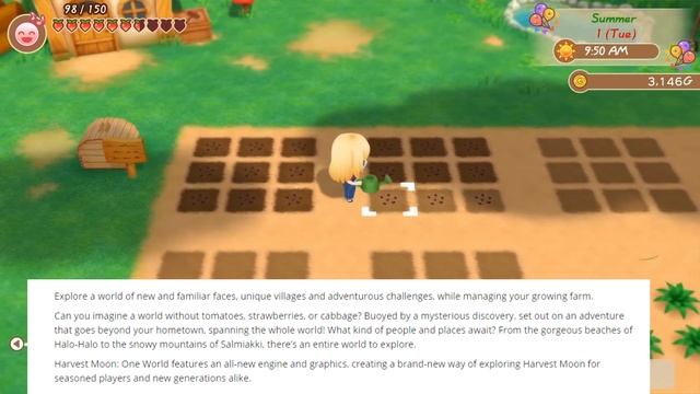 Harvest Moon One World has a Trailer! and it's....Interesting смотреть онлайн