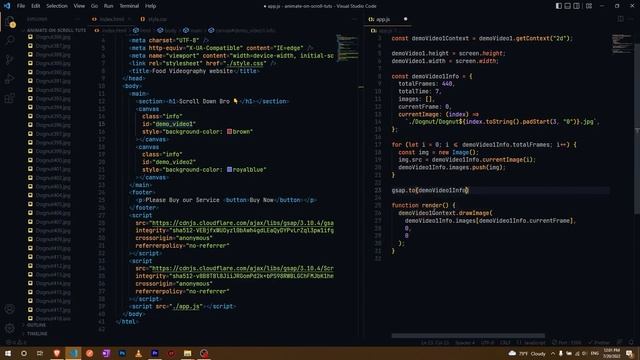 Animation Only on Scroll with Gsap Scrolltrigger смотреть онлайн