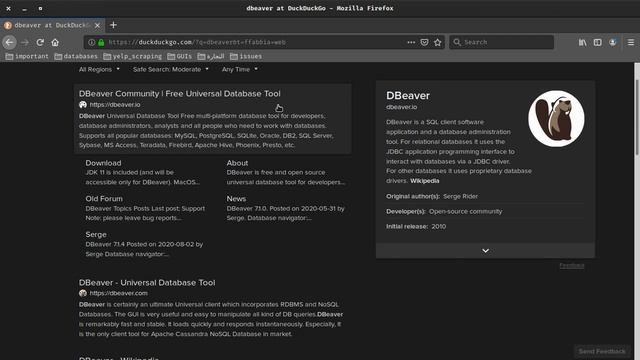 Getting Ready: Installing Software (DBeaver, Workbench, Mariadb) смотреть онлайн