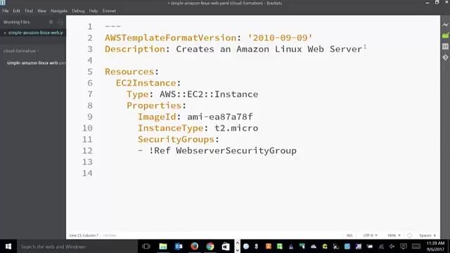 AWS Amazon Linux, Intro to CloudFormation including Ubuntu смотреть онлайн