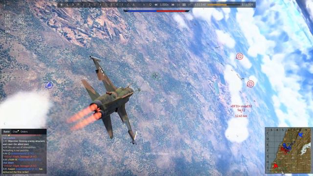 Northrop F-5C Kills F-5C & Su-25K | Dogfight | War Thunder | Realistic Battle | Jet Fighter смотреть онлайн